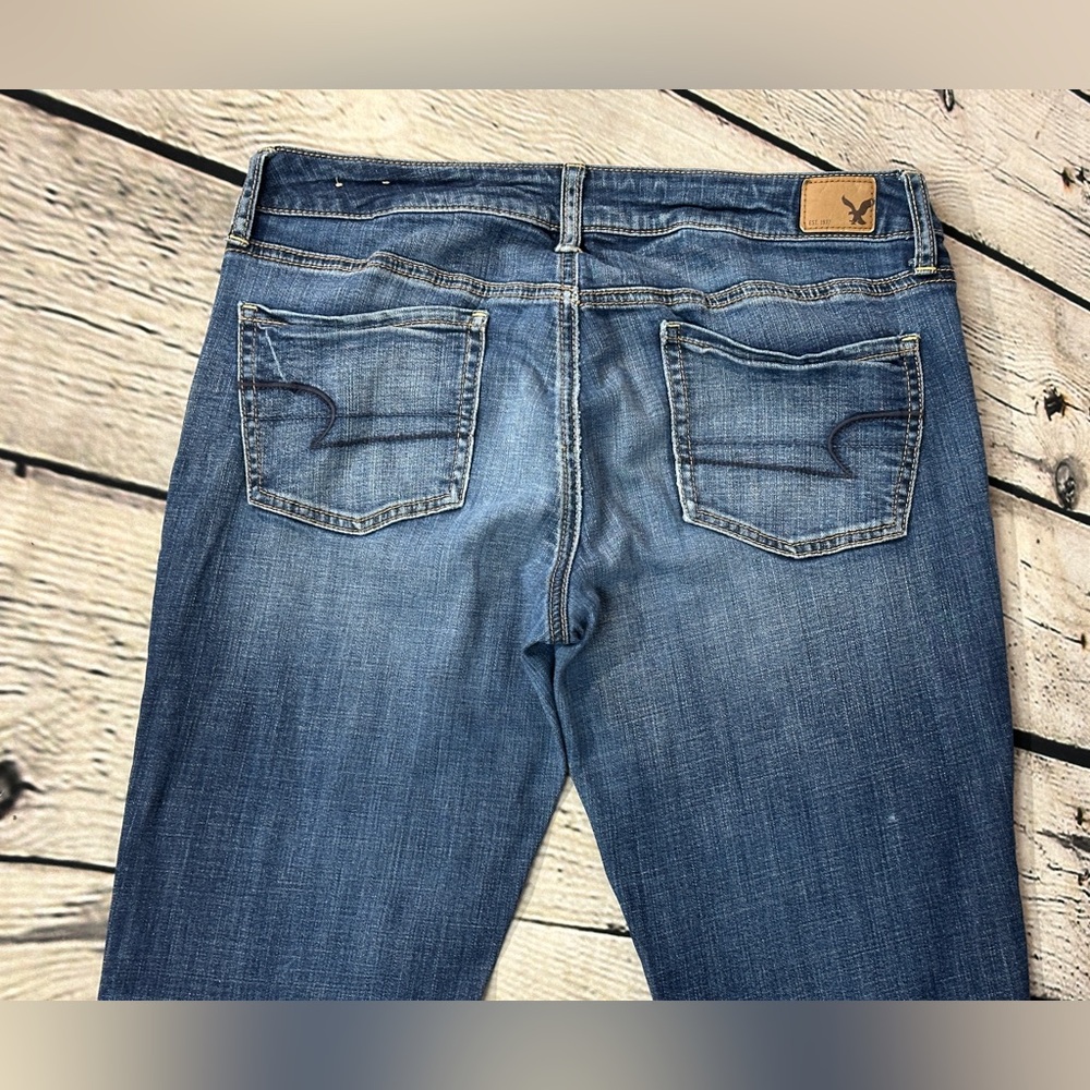 American Eagle Outfitters Light Blue Jeggings Jeans - Picture 7 of 8